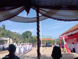 Upacara Pengibaran Bendera Dan Detik-Detik Proklamasi di Kecamatan Cigemblong