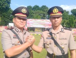 Sertijab Kabag Ren Dan Kasat Narkoba Di Pimpin Langsung Kapolres Pagar Alam AKBP Erwin Irawan