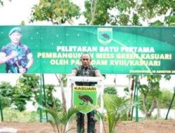 Pangdam Kasuari, Mess Green Kasuari Asas Manfaat Bukan Hanya Untuk Kodam Namun Juga Masyarakat