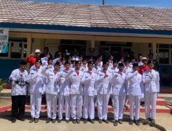 Forum Komunikasi Paskibra Sekolah Kecamatan Wanasalam Gelar Pelantikan Lanjutan