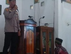 Jum’at Curhat di Masjid Hidhayatushilin, Ini Pesan Tegas Kapolsek Dempo Selatan