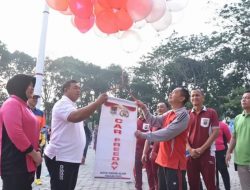 Hadiri Car Free Day di Alun-Alun Utara, Sekda Kota Pagar Alam Ucapkan Hut Polwan Ke 75