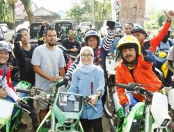 Ratusan Off-Roader Motor Trail Meriahkan HUT RI di Lebak