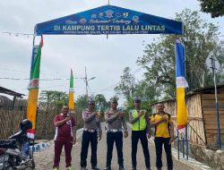 Hadir di Kampung Tertib Berlalulintas , Ini Poin Penting Yang Disampaikan Kasat Lantas Polres Pagar Alam AKP Teguh Hidayat