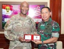 Wakil Kepala Staf Angkatan Darat Menerima Kunjungan Commanding General Of I Corps US Army