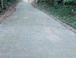 Warga Apresiasi Pembangunan Jalan Poros Desa