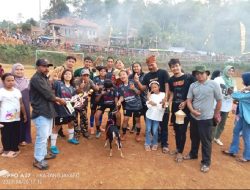 BBS Putri Juara Satu Kambing Cap di Desa Nangerang