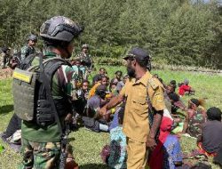 Satgas Mobile Raider 300 Siliwangi Selesaikan Masalah Adat di Papua