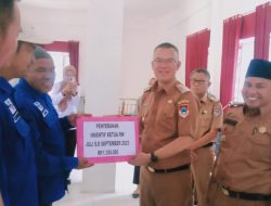 Horee.!! RT dan RW  di Kecamatan Dempo Utara Kota Pagar Alam Dapat Insentif 3 Bulan