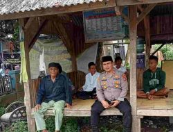 Saat Temui Warga, Kapolsek Malingping Polres Lebak Sampaikan Pesan Kamtibmas