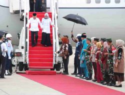 Pangdam I/BB Bersama Forkopimda Sumbar Sambut Kedatangan Wapres RI