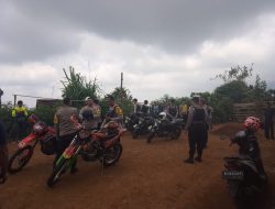 Pakai Motor Trail Jajaran Polres Pagar Alam Himbau Warga Kance Diwe Bahaya Karhutlah