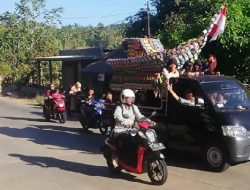 Warga Sumberwaras, Gelar Pawai Peringati Hari Kelahiran Nabi Muhammad SAW