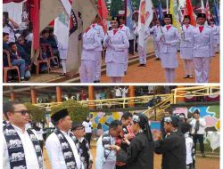 Bendera Kirab Pemilu 2024 Diterima Oleh KPU Kabupaten Pandeglang