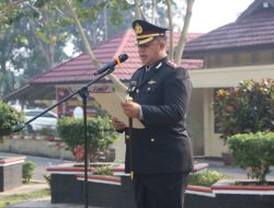 Irup Upacara Hari Kesaktian Pancasila, Ini Pesan Tegas Kapolres Pagar Alam AKBP Erwin Irawan,Sik