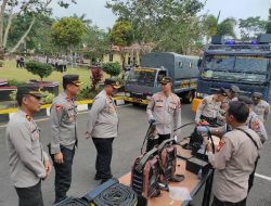 Siap Amankan Pemilu 2024 Mendatang, Polres Pagar Alam Operasi Mantap Brata