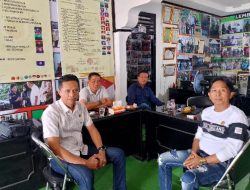 Tingkatkan Sinergitas dan Silaturahmi Kasat Narkoba Polres Pagar Alam Sambangi Kantor lembaga Investigasi Negara
