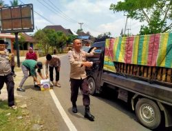 Terjunkan Personil Kejalan dan Kejar Para Pengendara, Ternyata Ini Tujuan Kapolsek  Dempo Selatan IPTU Apriyadi