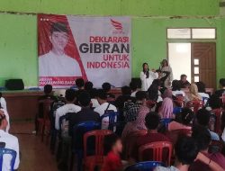 Deklarasi Gibran di Lebak Selatan