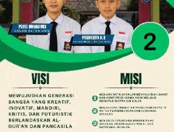 Pasangan Paris – Pramudya, Calon Ketua dan Wakil Ketua OSIS SMAN 1 Malingping