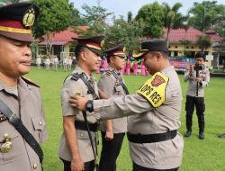 Kasat Samapta dan Kasikum Polres Pagar Alam di Ganti
