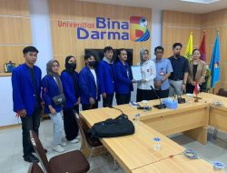 Pertanyakan masalah Aset, Aliansi Mahasiswa Gruduk Kampus Bina Darma
