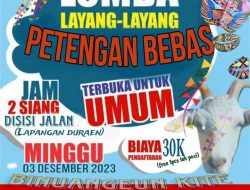 Ayo.. Ikutan Lomba Layang-Layang di Desa Muara Lebak Banten