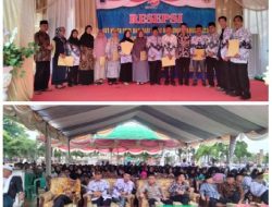 Resepsi Kegiatan HUT PGRI ke-78 dan HGN di kecamatan Malingping tahun 2023