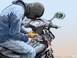 Maling Berhasil Bawa Motor Vario 150 CC, Beserta Hp dan Uang Tabungan