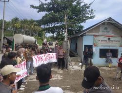 Mahasiswa Islam Komisariat Cilangkhan Lakukan Unjuk Rasa