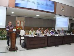 Penjabat Bupati Lebak Membuka Raker Satgas Optimalisasi PAD