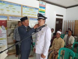 Hendra Dilantik Jadi Pj Kades Anggalan