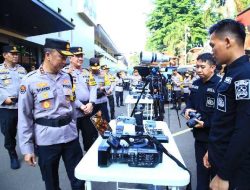 Kadiv Humas Tekankan Beberapa Hal Saat Gelar Apel Kesiapsiagaan Satgas Humas Polri  Pengamanan Nataru