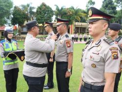 Pimpin Kenaikan Pangkat Setingkat Lebih Tinggi, Ini Disampaikan Kapolres Pagar Alam AKBP Erwin Irawan, Sik