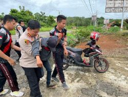 Spontan, Kapolres Empat Lawang AKBP Dody Surya Putra, Sik Bantu Korban Lakalantas