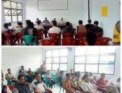 Aliansi Pemuda Sukasenang Gelar Audiensi Dengan Panitia Seleksi Penerimaan Perangkat Desa