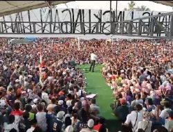 Anies Baswedan Disambut Ribuan Pendukungnya di Padarincang