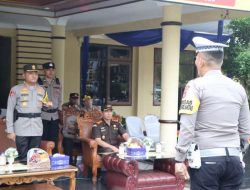 Pimpin Apel Operasi Keselamatan Musi  dan Aksi Keselamatan JalanT.A 2024 , Ini Yang Disampaikan Kapolres Pagar Alam AKBP Erwin Aras Genda