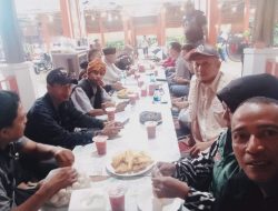 Pererat Antar Anggota, PWI Lebak Gelar Bukber di Cafe Bilqis