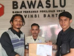 Caleg DPR RI PAN, M.Rizal, Dilaporkan Masyarakat ke Bawaslu Provinsi Banten