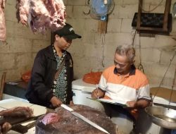 Pemkab Lebak Pastikan Daging Dipasar Aman Untuk Dikonsumsi