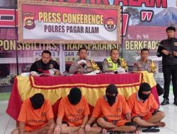 Jual dan Pasang Judi Online Bandar dan Pemasang di Ciduk Tim Opsnal Satreskrim Polres Pagar Alam