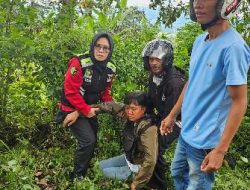 Gerak Cepat Kasi Dokkes Polres Pagar Alam Sastri Fitriati Dalam Membantu Korban Lakalantas