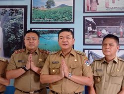 Hari Pertama Kerja Pasca Lebaran Pj Walikota Pagar Alam Lusapta Kurnia Yudha Sambangi OPD