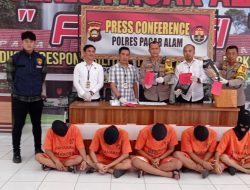 3 Komplotan Pengedar Ganja, Modus Paket Gelap di Bekuk Satres Narkoba Polres Pagar Alam