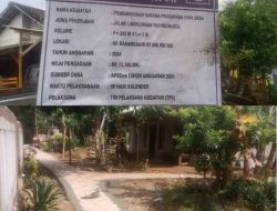 Pembangunan Jalan Lingkungan Menggunakan Paving Blok di Desa Leuwiipuh
