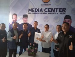 NasDem Buka Pendaftaran Bakal Calon dan Wakil Bupati Lebak Priode 2024-2029
