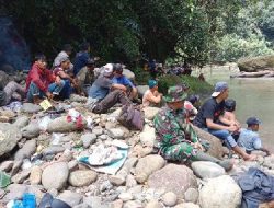 Manza Antoni Warga Pekon Rowo Rejo Jatuh ke Sungai Way Semong