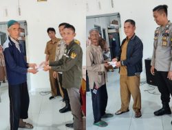 Pemerintah Pekon Pajar Agung Salurkan Bantuan Langsung Tunai Dana Desa