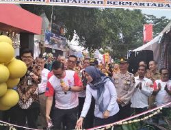 Buka Pameran Pembangunan di Hut Kabupaten Lahat, Ini yang disampaikan Pj Bupati Lahat Muhammad Farid
